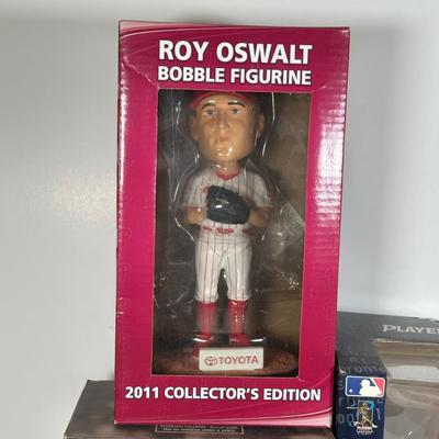 LOT 110A: Philadelphia Phillies Pitchers Bobbleheads NIB & More