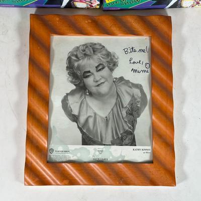 LOT 112A: Vintage Drew Carey & Mimi Bobeck Dolls NIB & Signed Photo