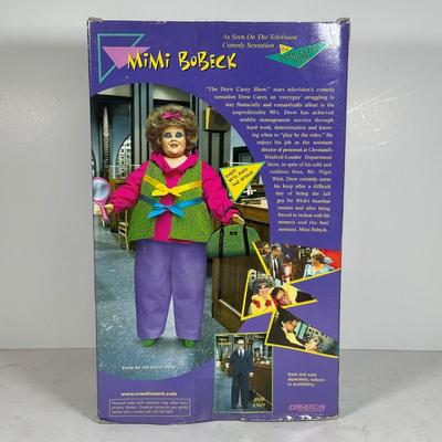 LOT 112A: Vintage Drew Carey & Mimi Bobeck Dolls NIB & Signed Photo