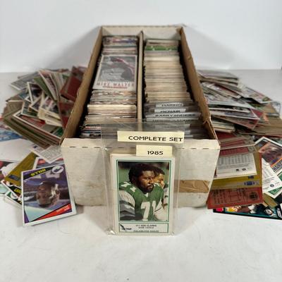 LOT 118A: Large Collection Of Football Cards!
