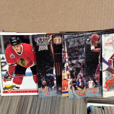 LOT 119A: Collection Of Basketball / Hockey Cards