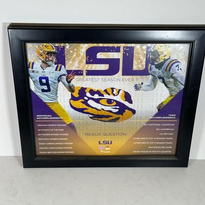 LOT 120A: College Sports Collectibles - LSU, Villanova, Penn State & More