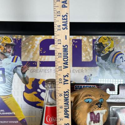 LOT 120A: College Sports Collectibles - LSU, Villanova, Penn State & More