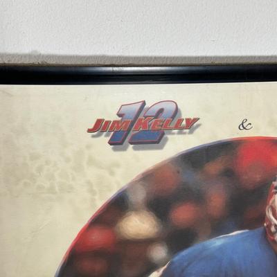 LOT 178A: Jim Kelly Signed Poster