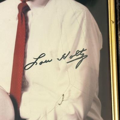 LOT 180A: Lou Holtz Signed Photographs