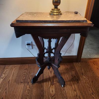 Victorian Walnut Side Table