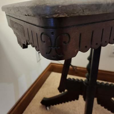 Antique Walnut Parlor Table
