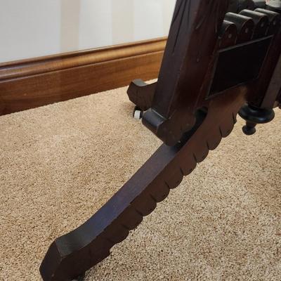 Antique Walnut Parlor Table