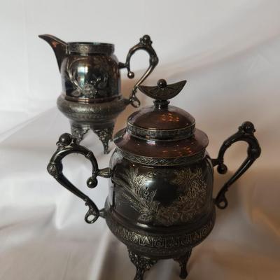 Racine SP Sugar and Creamer set