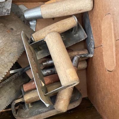 Box of trowels