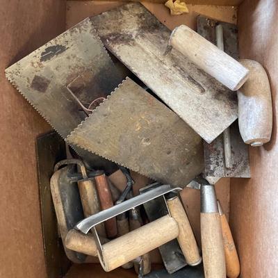 Box of trowels