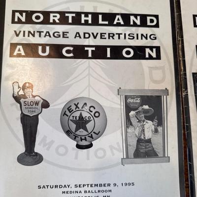 ALPCA newsletters, Wayne’s filling stations Gas globes and Northland Auction