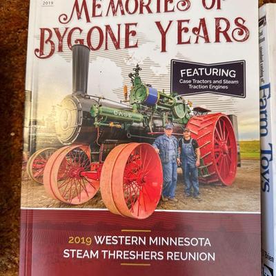 Caterpillar, tractors and flowers books