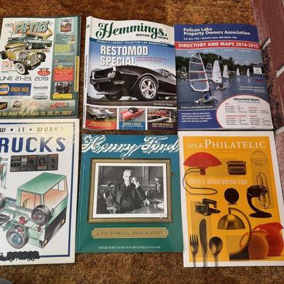 Books and magazines