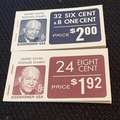 Eisenhower books of stamps