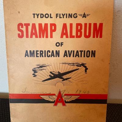Tydol Flying Stamp of American Aviation book