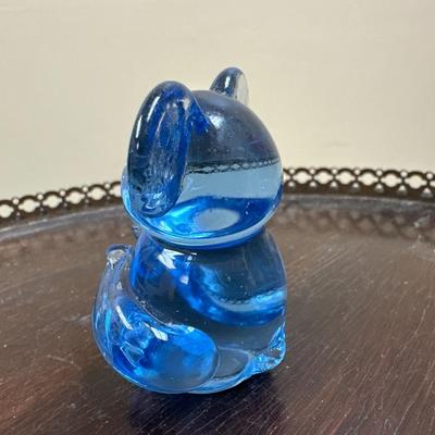 Vintage hand blown glass Mouse Koala /bear