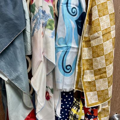 Vintage Scarf Lot - Vera Sally Gee Richard Allen Silk