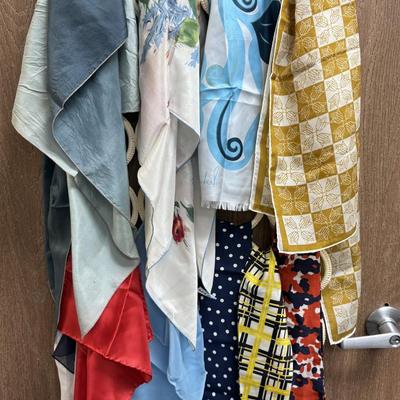 Vintage Scarf Lot - Vera Sally Gee Richard Allen Silk