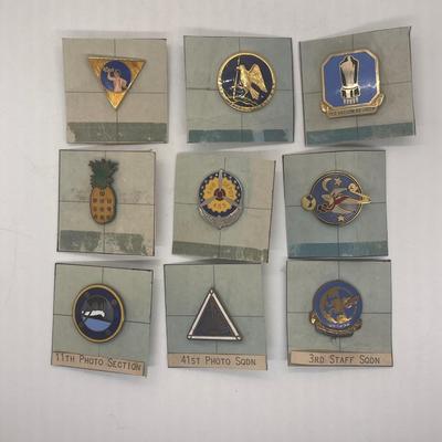 Military Squadron Pin Lot