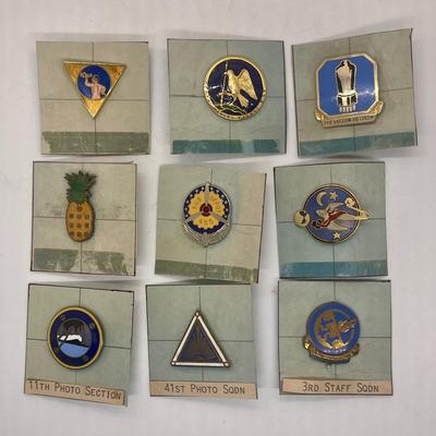 Military Squadron Pin Lot