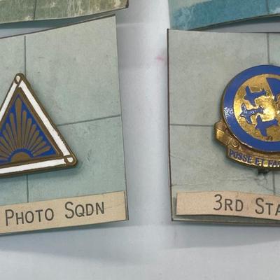 Military Squadron Pin Lot