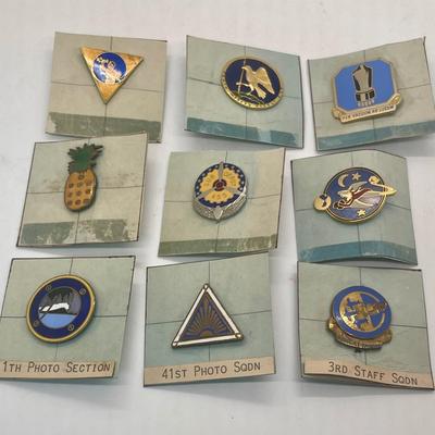 Military Squadron Pin Lot