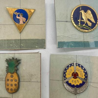 Military Squadron Pin Lot