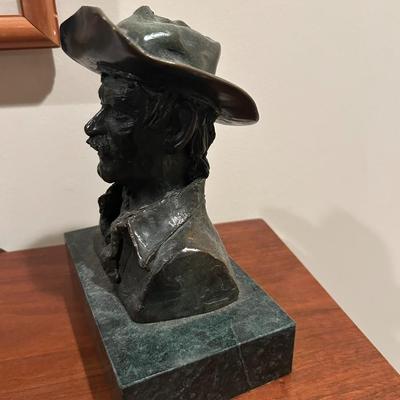 VINARDI BRONZE STATUE COWBOY