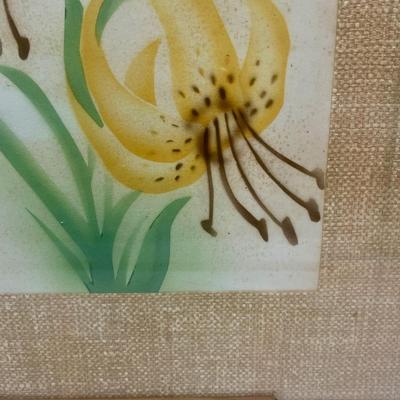 Framed Art: Flowers