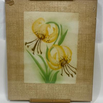 Framed Art: Flowers