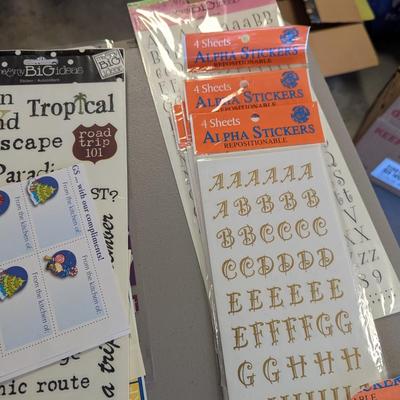 Assortment Of Stickers Spider-man Butterflies Alphabet (G)