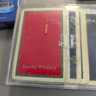 Collector Playing Cards KEM Estelle Whitney Tower "Times of Kamehameha The Great" Two Decks Playing Cards Hawaii (G)