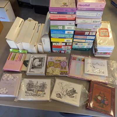 Assortment Of Stationary & White Envelopes (G)