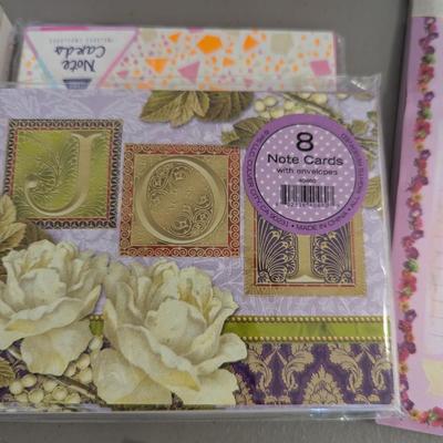 Assortment Of Stationary & White Envelopes (G)