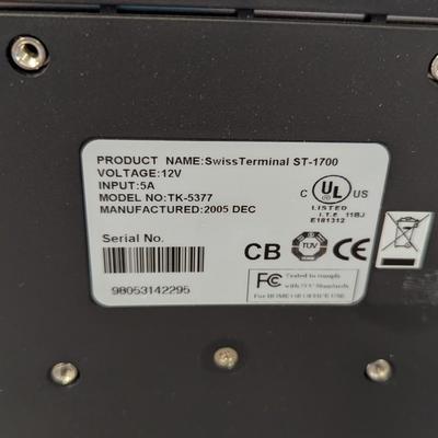 Swiss Terminal ST-1700 Model TK-5377 Comes With Box (G)