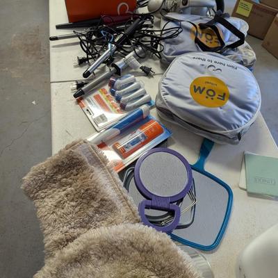 Assortment Of Health Care Accessories Bath Mats Sound Machine (G)