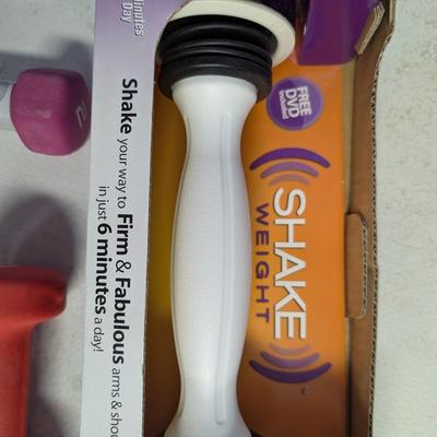 Hand Weights & Shake Weight As Seen On TV (G)