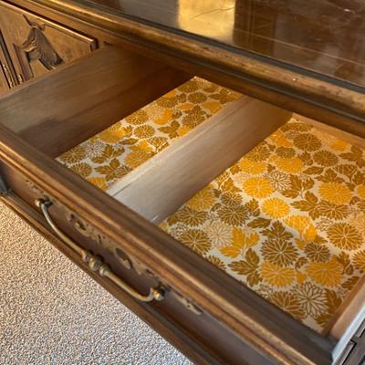 Drexel Heritage Dresser and Mirror Brittany Design