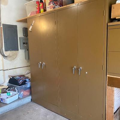 Vintage Devon Storage Cabinets