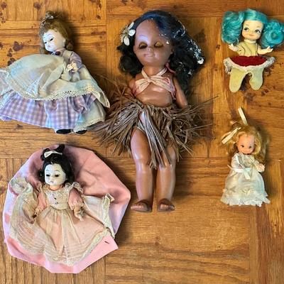 Vintage dolls, doll repair parts