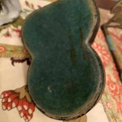 Antique 1900s Cast iron Scottie Dog trinket tray, coin holder