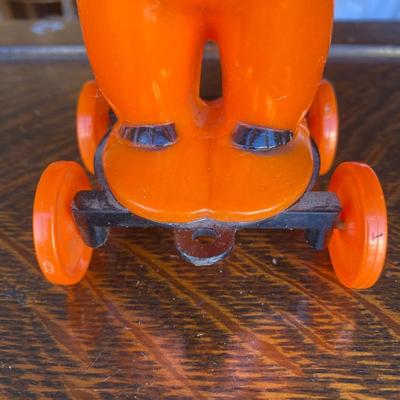 Rosen Rosbro Halloween Zook The Clown Pull Toy RARE 1950s