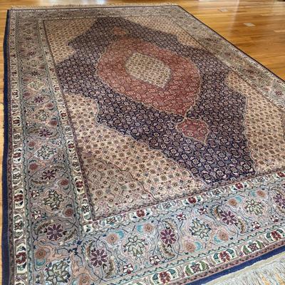 Stunning Tabriz Persian Area Rug, 6’9” x 10’1” (LR-HS)