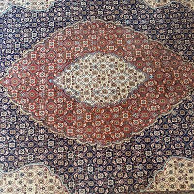 Stunning Tabriz Persian Area Rug, 6’9” x 10’1” (LR-HS)