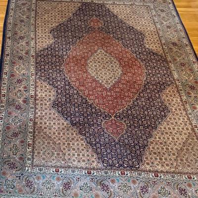 Stunning Tabriz Persian Area Rug, 6’9” x 10’1” (LR-HS)