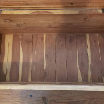 Monogrammed Cedar Chest (B1-KD)