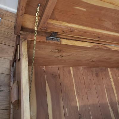 Monogrammed Cedar Chest (B1-KD)