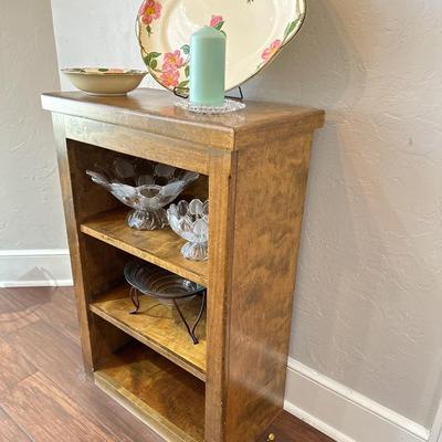 Rustic Cabinet Large Franciscan platter plus all picturesd