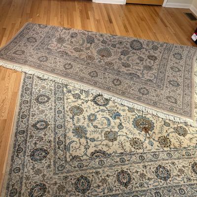 Large Keshan Persian Area Rug, 8’6” x 11’11” (GB-HS)
